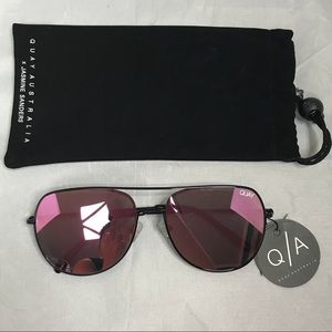 Quay Australia Living Large Mirrored Aviators